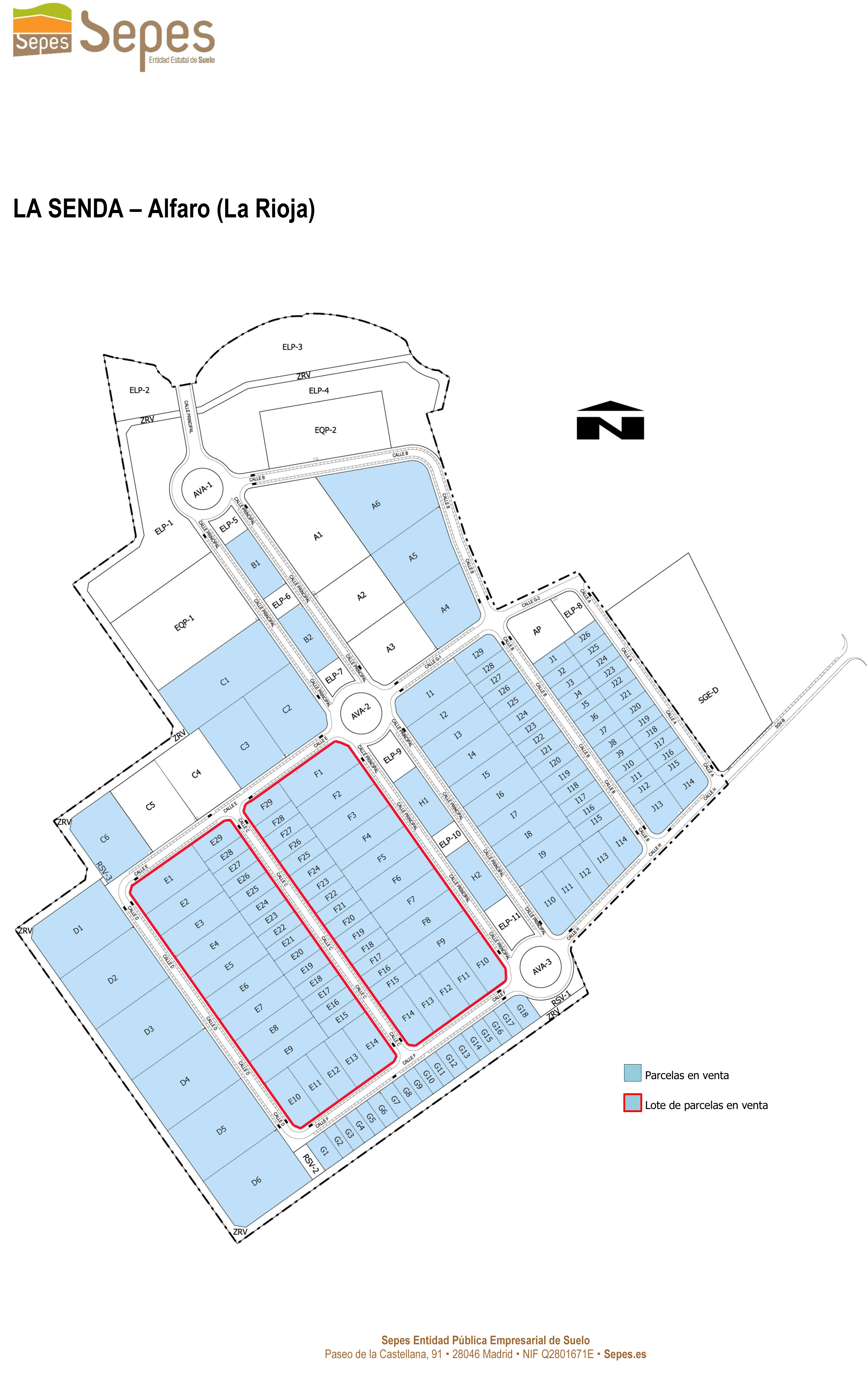 Plano de la actuación