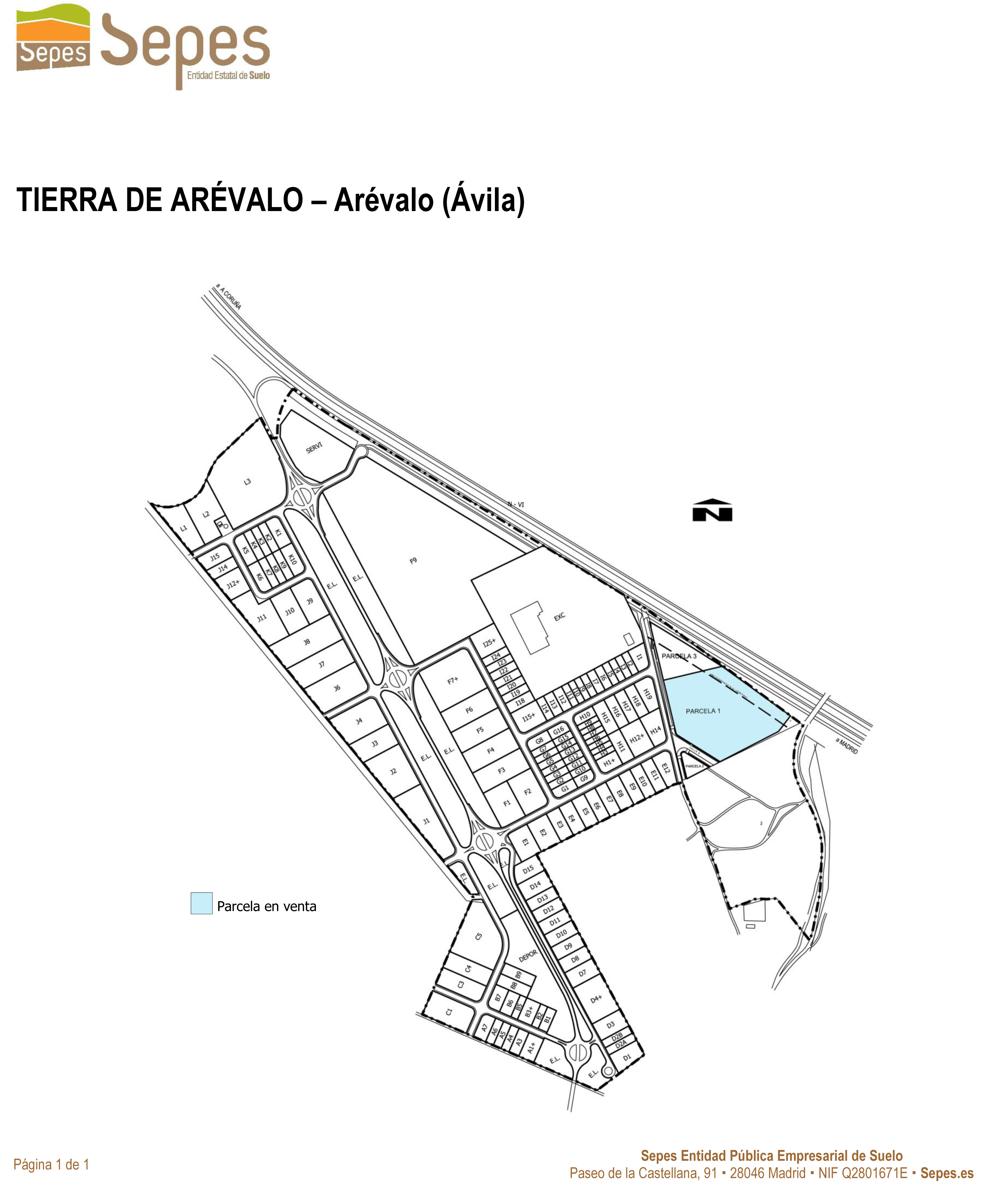 Plano de la actuación