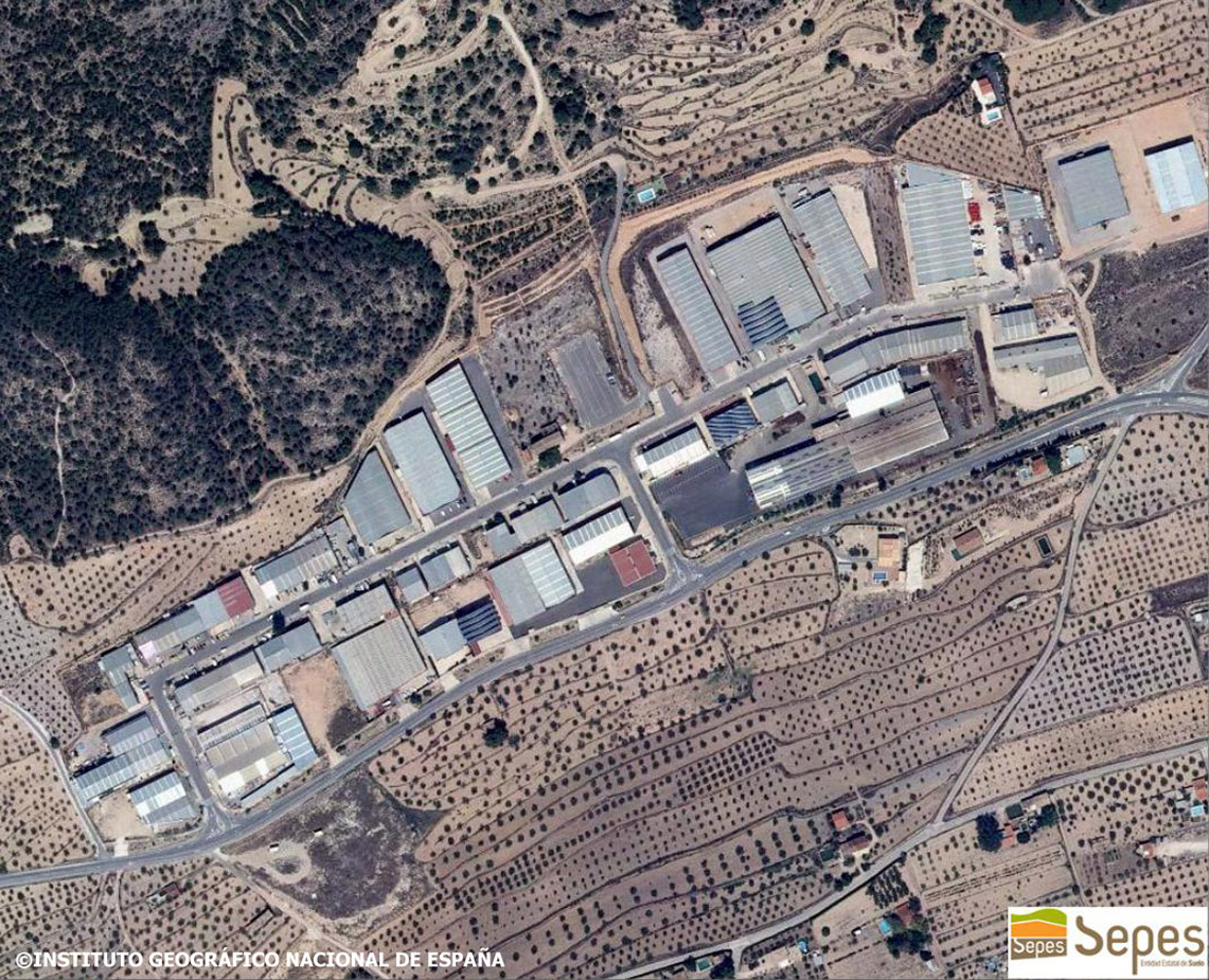Foto aérea de la actuación