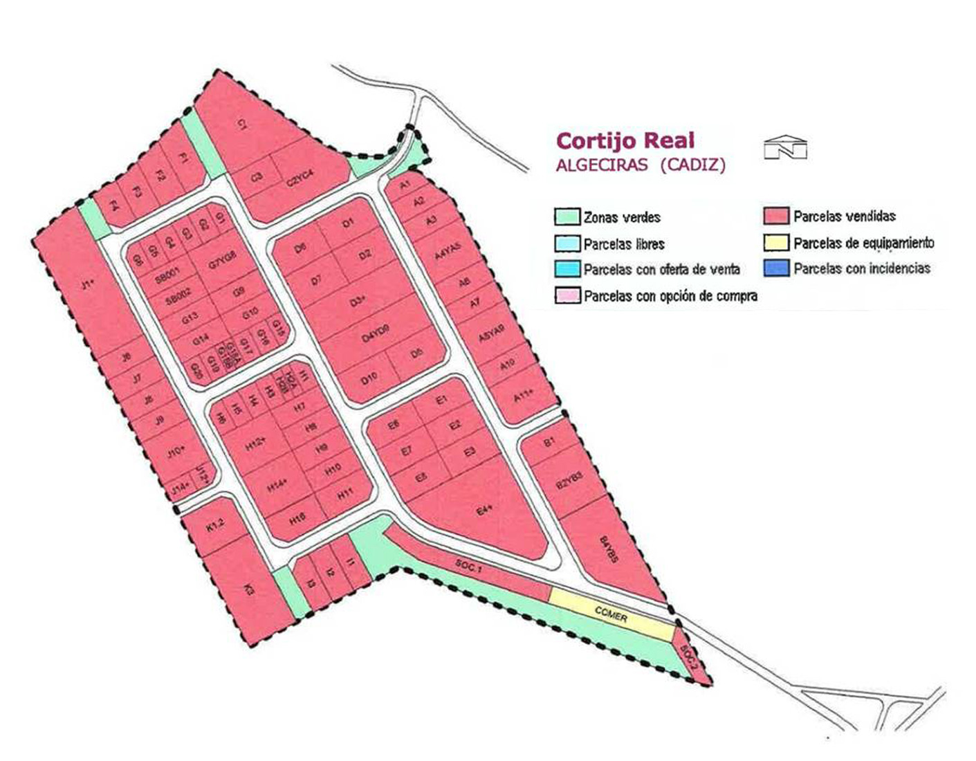 Plano de la actuación