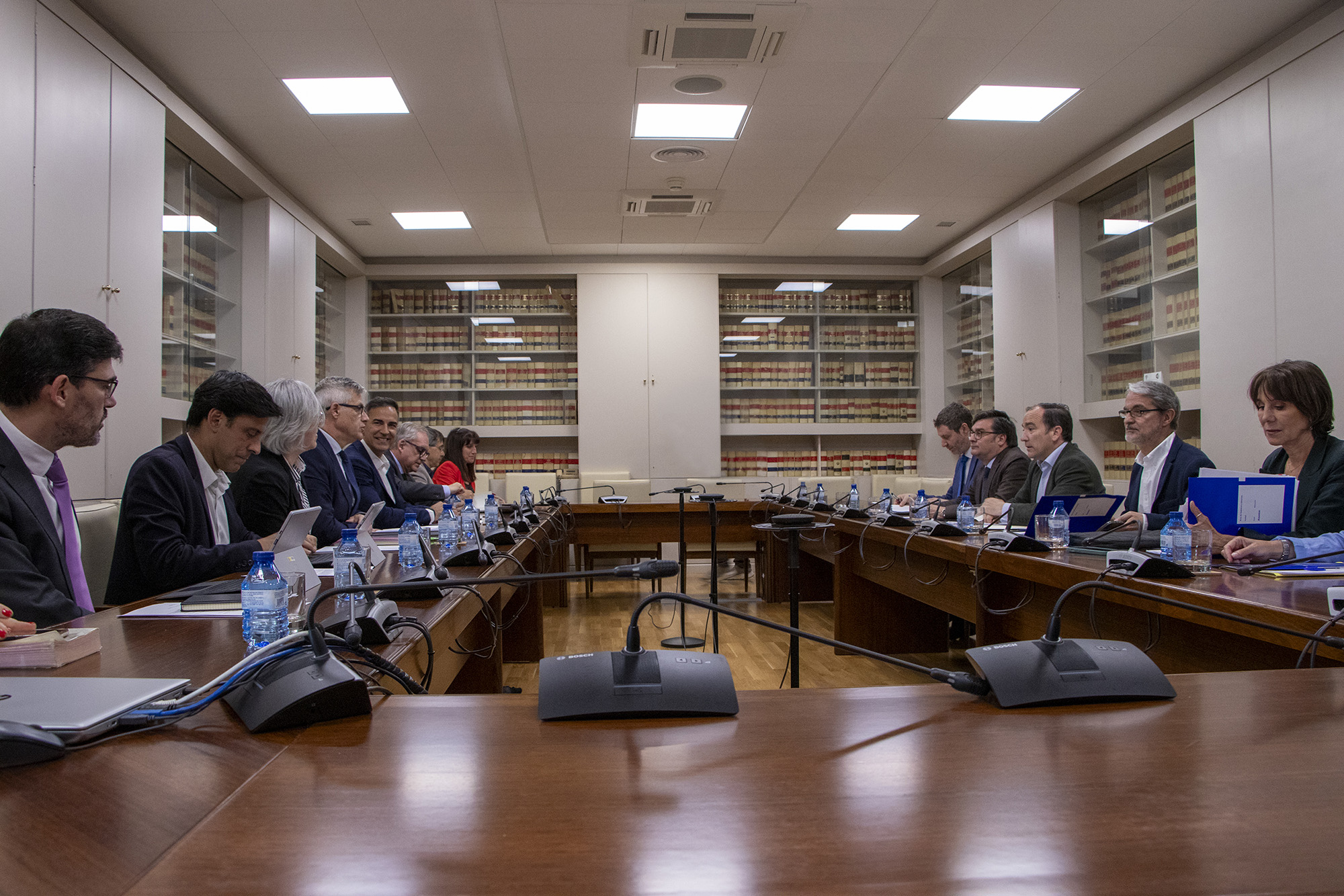Reunión entre representantes del MIVAU y del Ayto. de Madrid