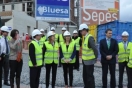 La ministra de Fomento visita las obras de edificación de 317 viviendas protegidas en Ceuta
