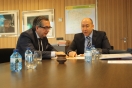 Alejandro Soler se reúne con el alcalde de Calahorra