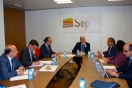 Soler se reune con el consejero de Fomento de la Región de Murcia